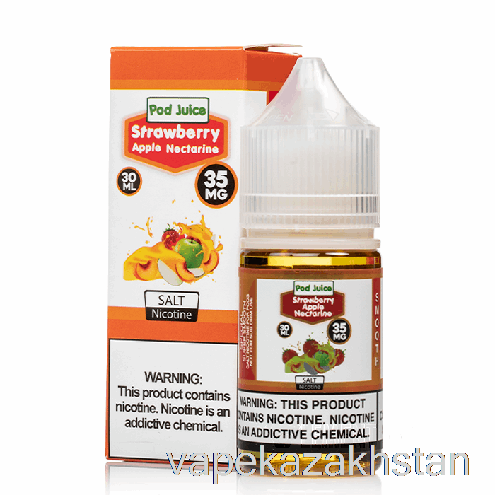 Vape Smoke Strawberry Apple Nectarine - Pod Juice - 30mL 55mg